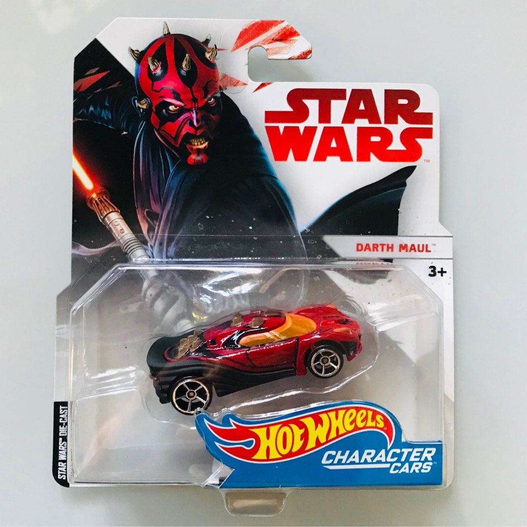Hot Wheels Star Wars Darth Maul Starwars Hotwheels Die Cast Character Cars Vehicle Hobbies Toys Toys Games on Carousell