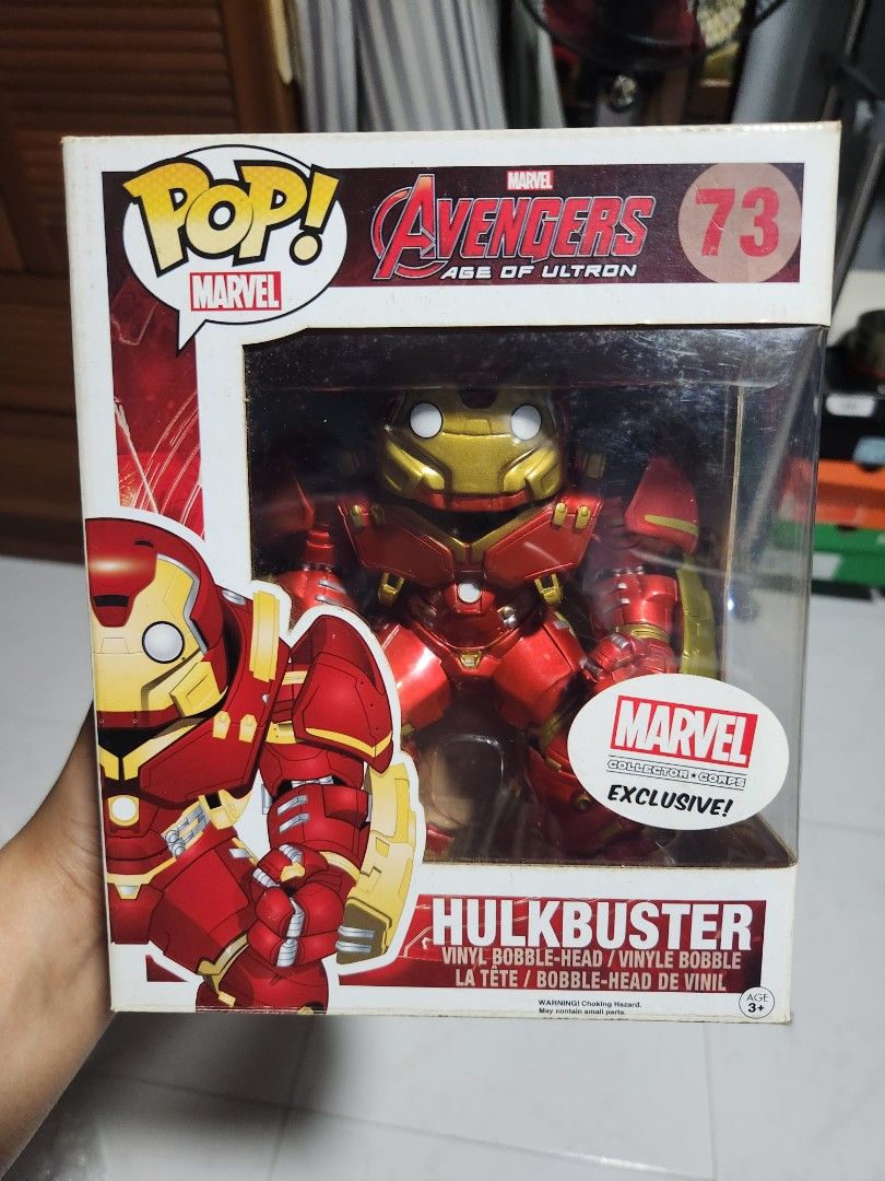 Hulkbuster Funko Pop 73 Age of Ultron Hobbies Toys Toys
