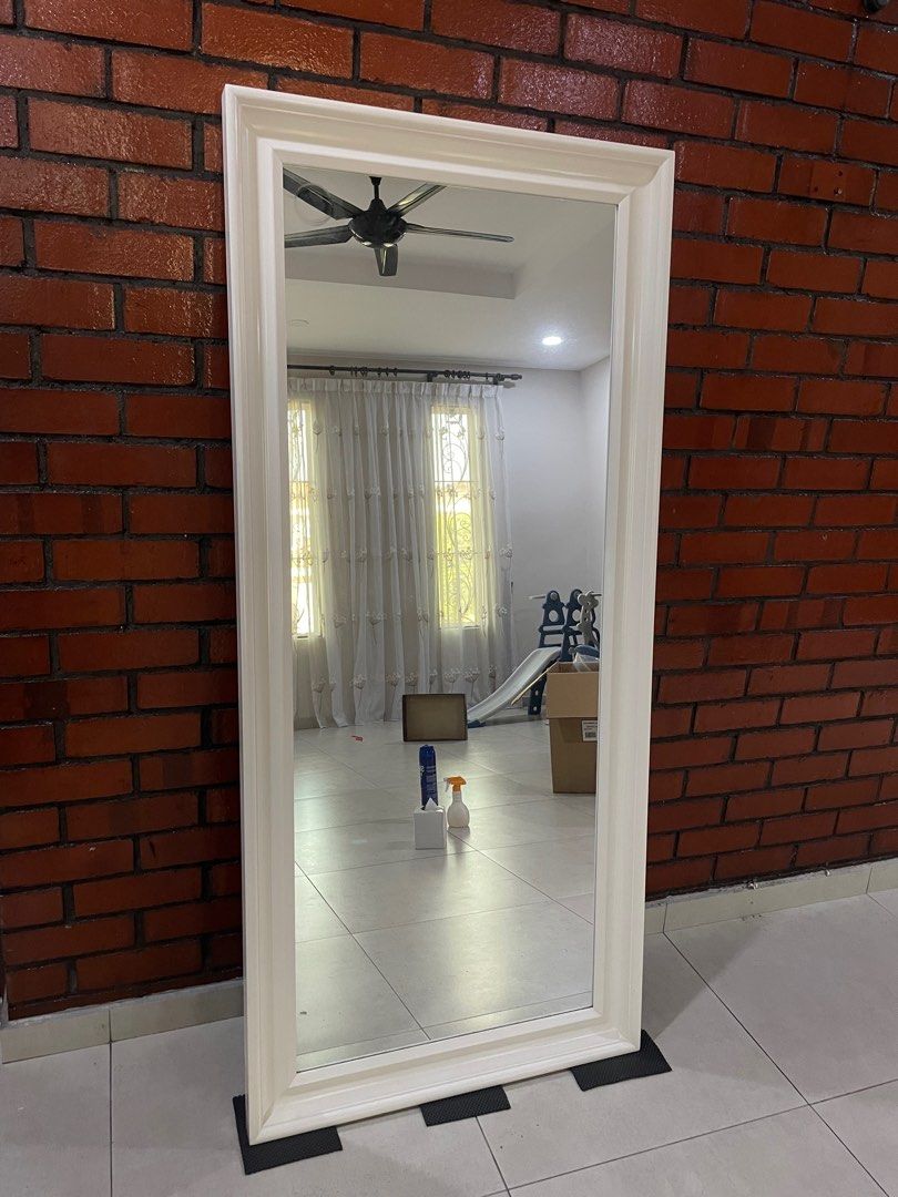 IKEA HEMNES Large Mirror 165x74cm, Furniture & Home Living, Home Decor