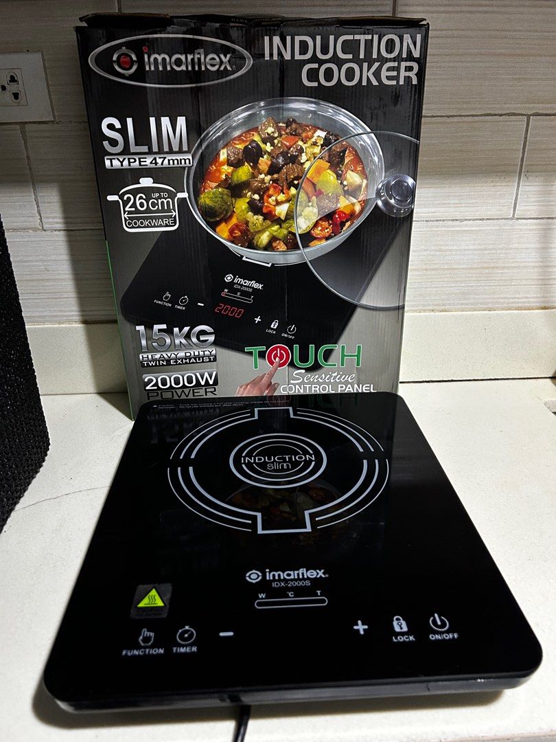 Imarflex Induction Cooker (IDX2000S) on Carousell