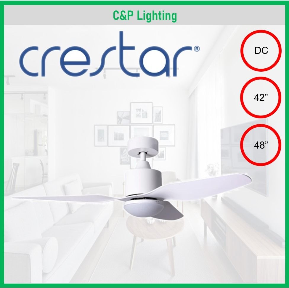 [Installation Promo] Crestar Ninja Air 42" / 48" Ceiling Fan 3 Blades