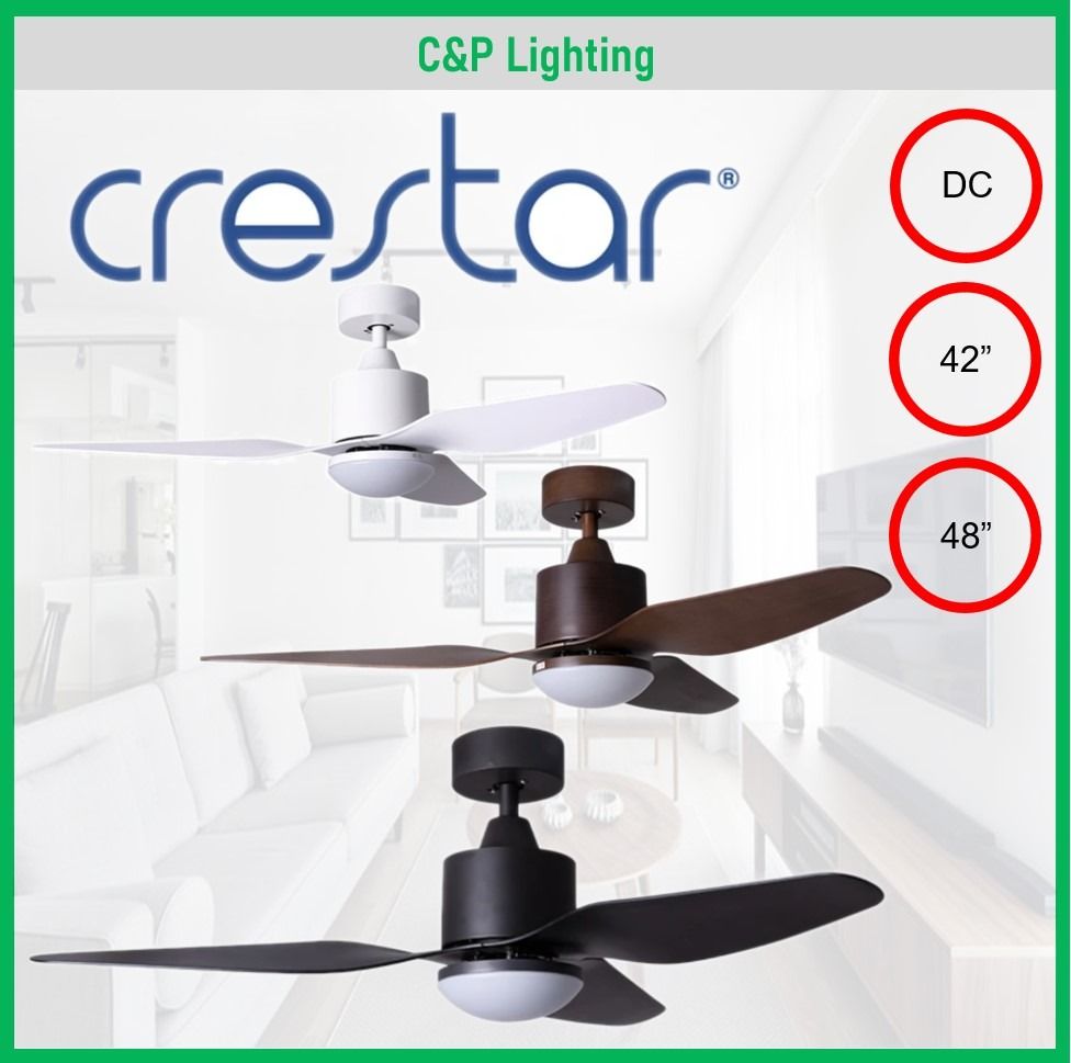 [Installation Promo] Crestar Ninja Air 42" / 48" Ceiling Fan 3 Blades