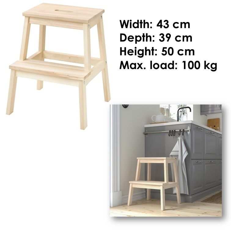 Bekvam wooden utility sale step