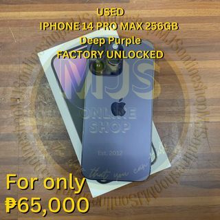 IPHONE 14 PRO MAX 256GB