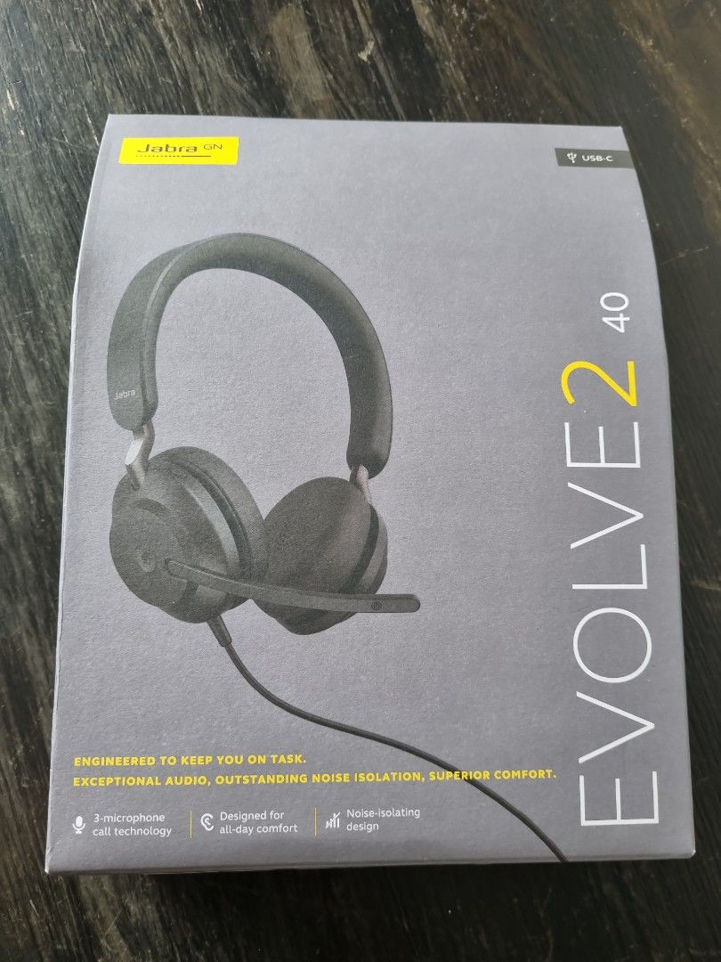 Jabra Evolve2 65 Flex, Audio, Headphones & Headsets on Carousell