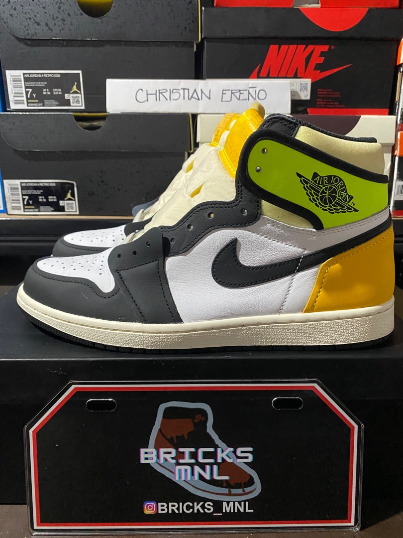 volt green jordan 1