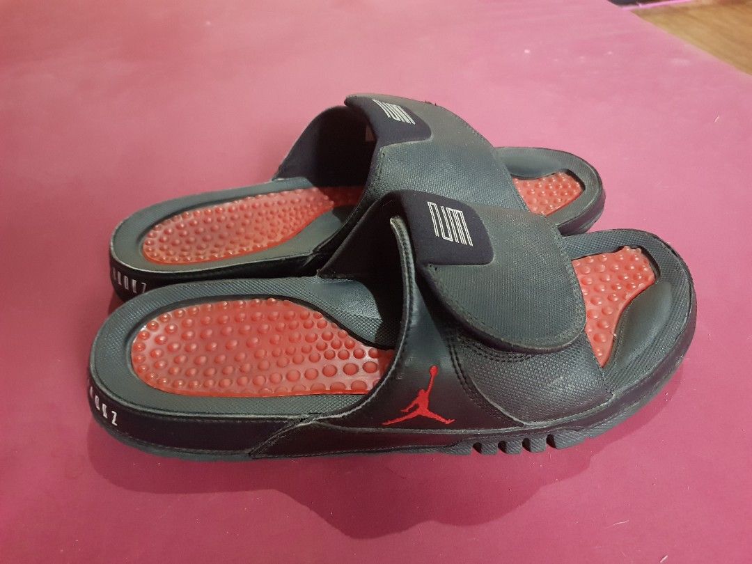 Jordan hydro slides bred Men s Fashion Footwear Slippers