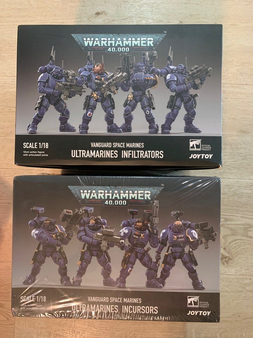 JoyToy Warhammer 40K Ultramarines Infiltrators – 1/18 Actionfigur, Mehrgelenkig