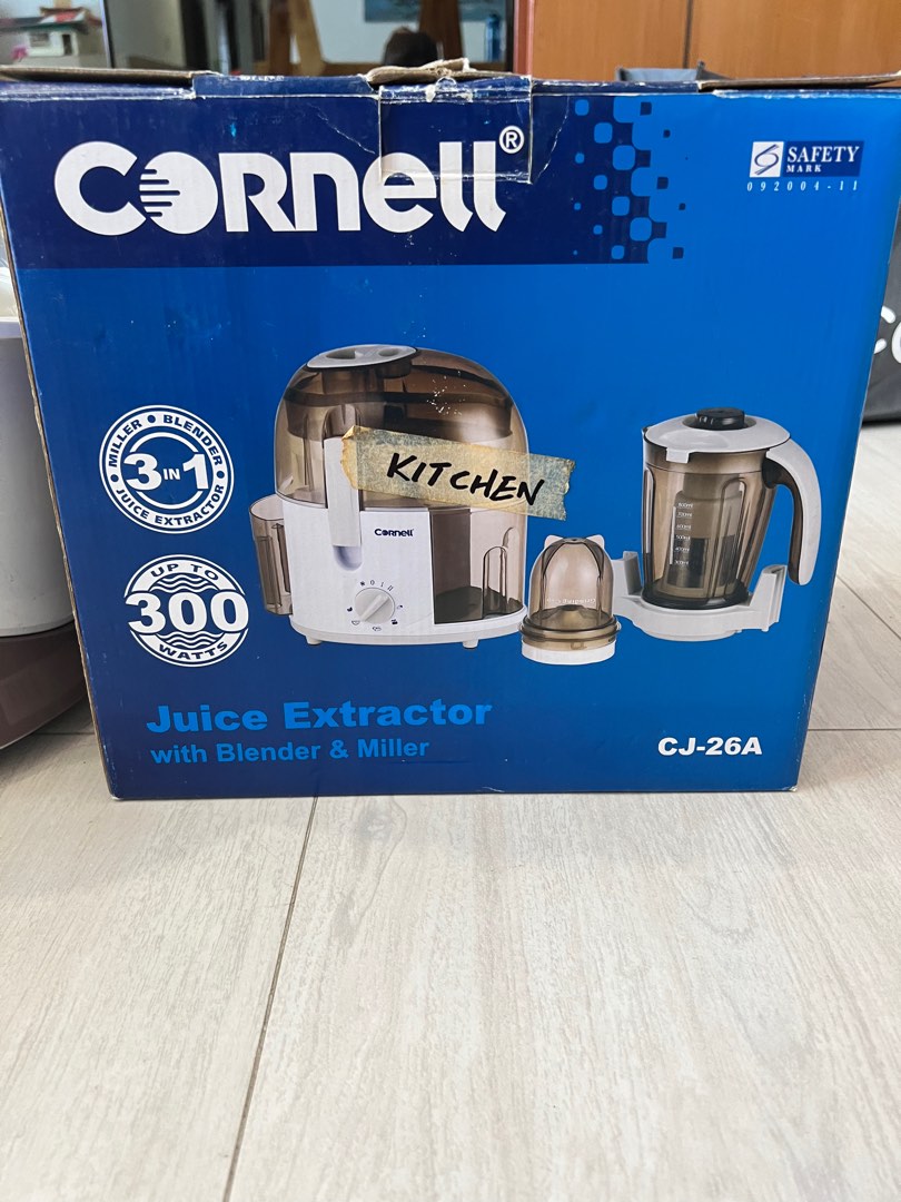 Juice extractor, with blender and Miller, TV & Home Appliances, Kitchen