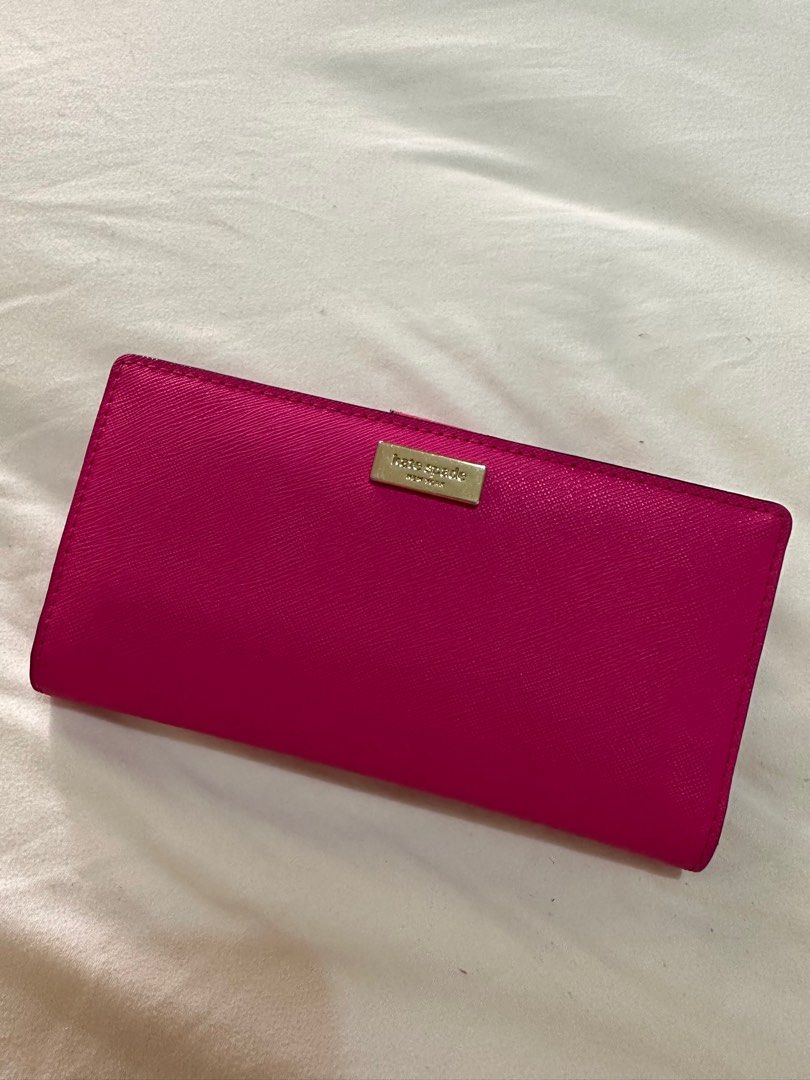 Kate spade best sale fuchsia wallet