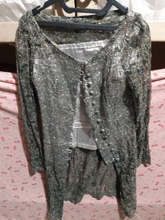 kebaya metalik