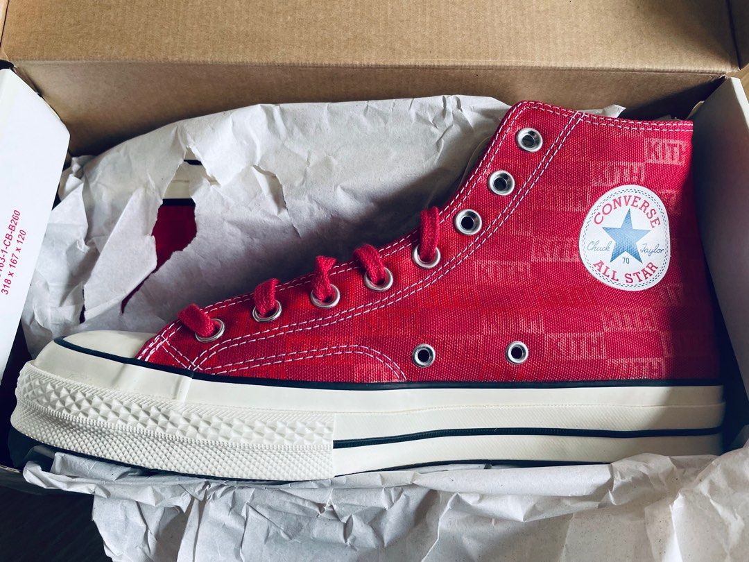 Kith converse red 2025