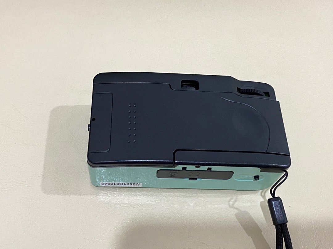 Kodak m35 film camera mint green with stickers, Photography, Cameras on