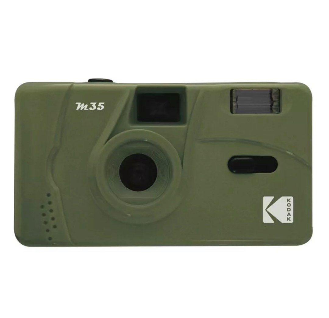Kodak M35 Film Camera with Flash (Olive Green)
