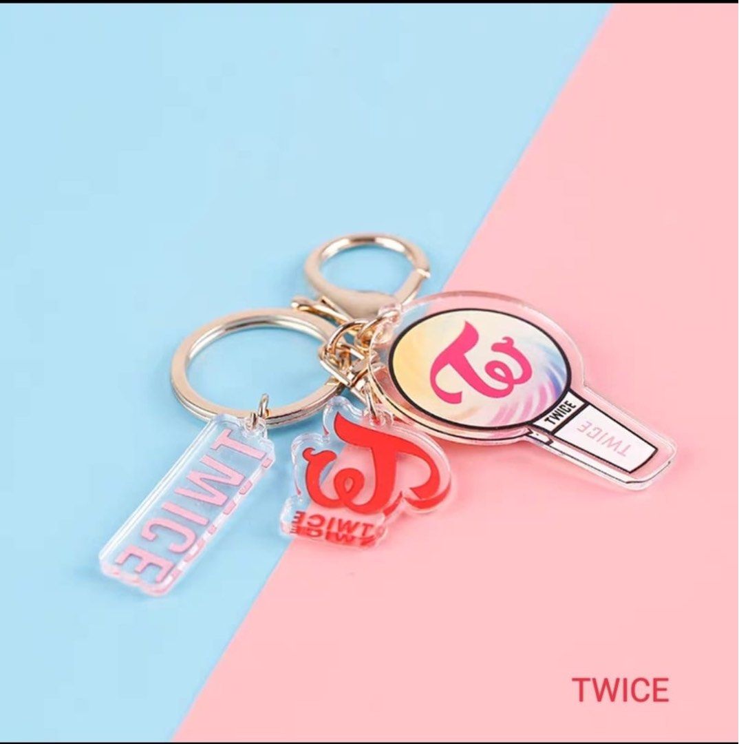 Kpop discount acrylic keychains
