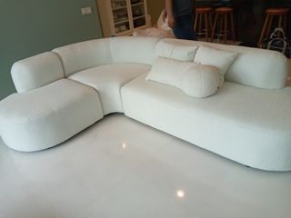 L Shape curved Sofa