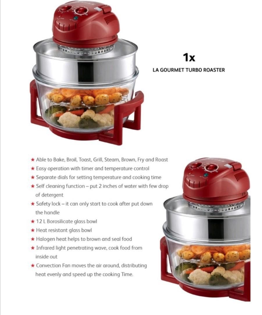 La Gourmet Turbo Roaster, TV & Home Appliances, Kitchen Appliances