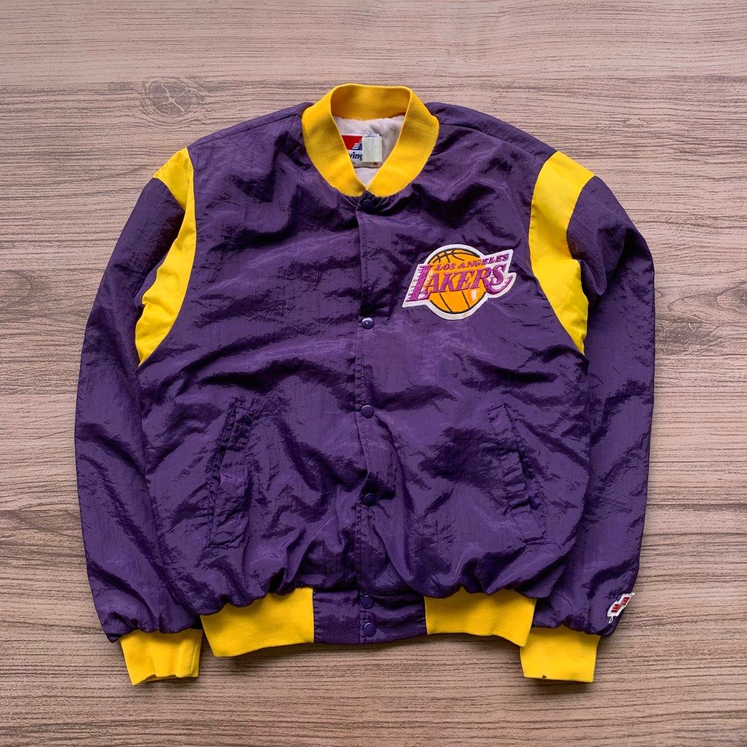 La lakers on sale bomber jacket
