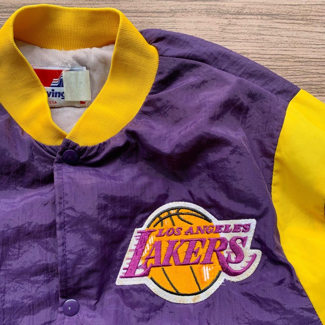 La lakers vintage jacket sales