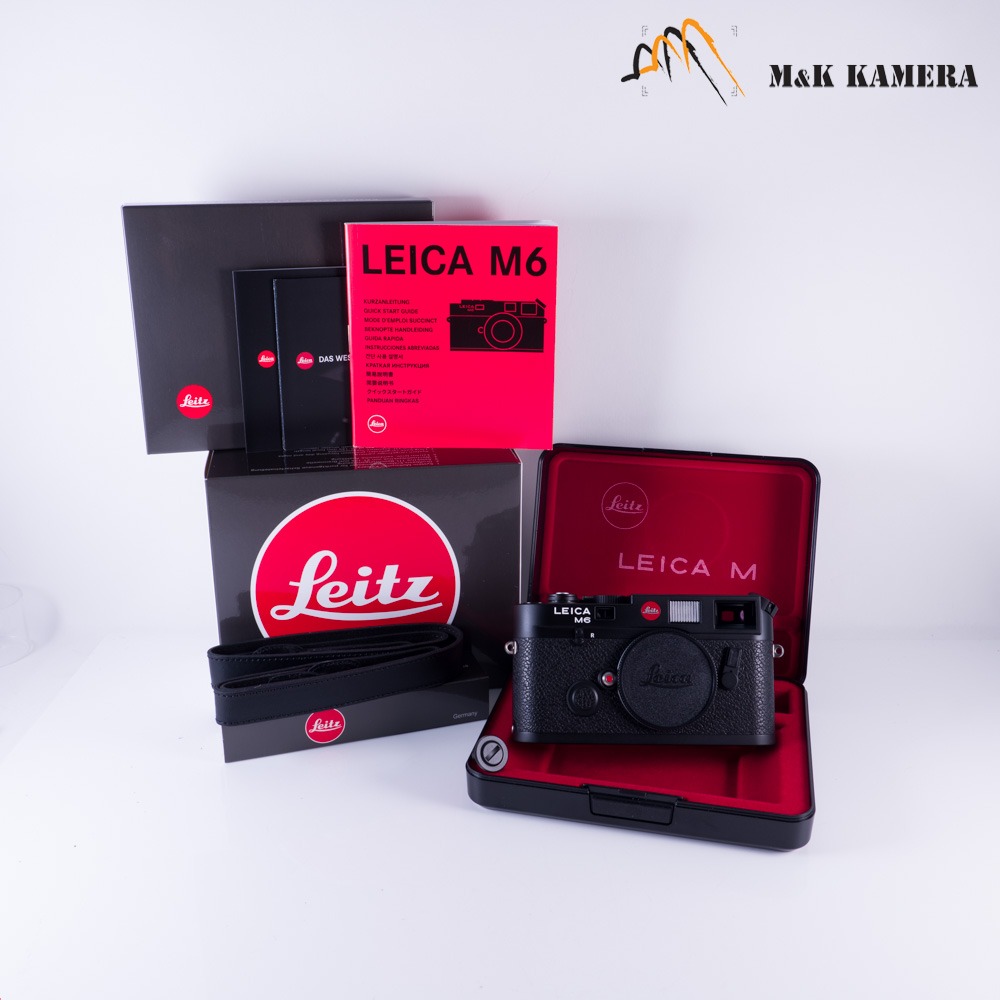 Leica M6 2022 Black REISSUE Film Rangefinder Camera #T10557, 攝影器材, 相機