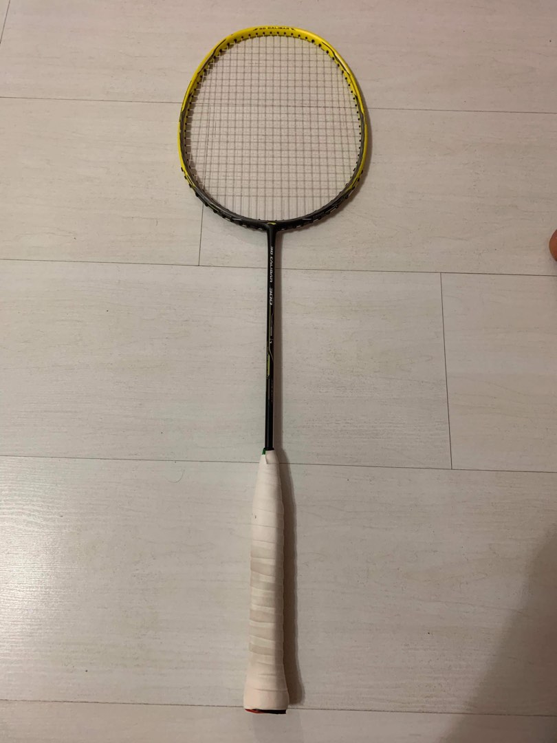 Lining Racket 300 Li Ning 3D Caliber 300, Sports Equipment, Sports & Games, Racket & Ball ...