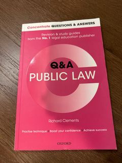 LLB Oxford Public Law Q&A