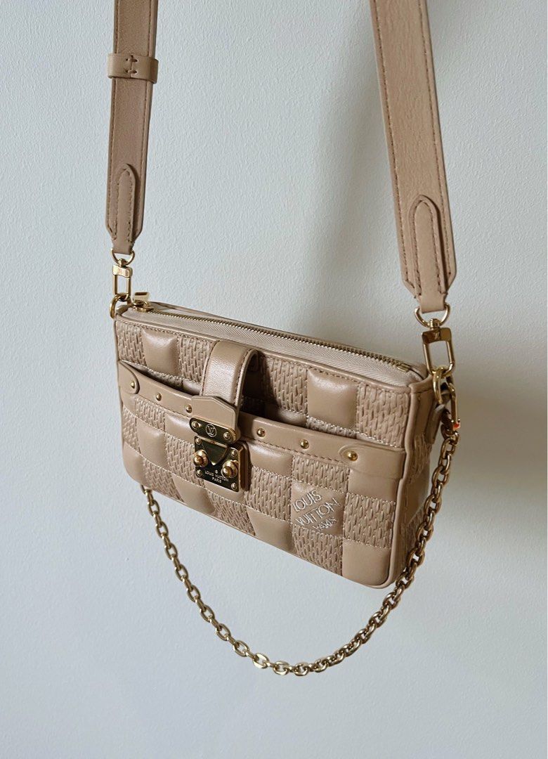 Louis Vuitton Troca PM Bag in 2023  Calf leather, Shoulder chain, Louis  vuitton