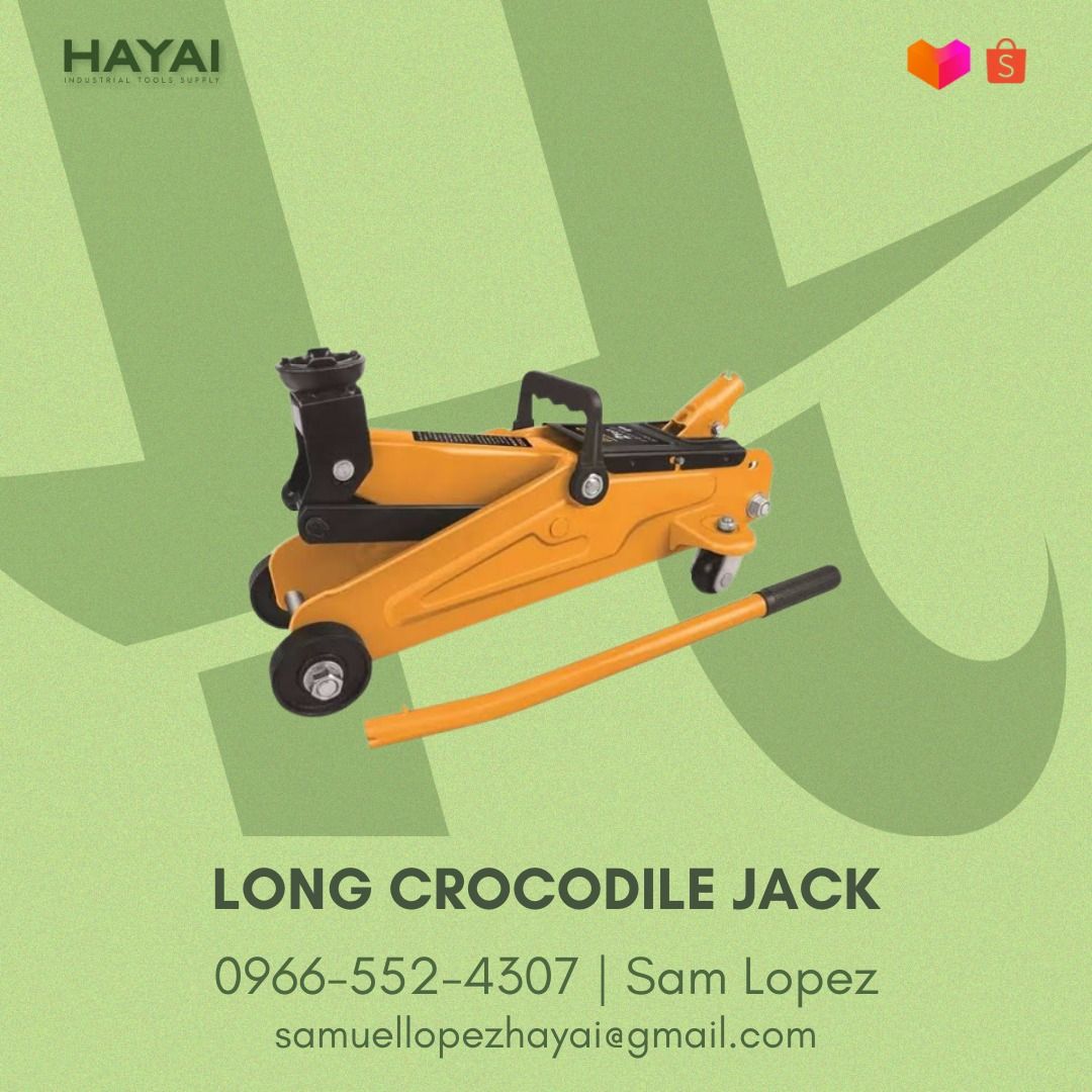 Long Crocodile Jack, Commercial & Industrial, Industrial Equipment on