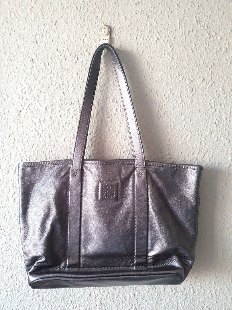 Longchamp metallic bag discount