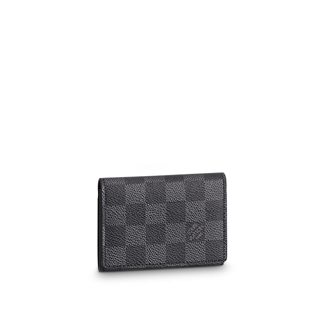 Louis Vuitton Enveloppe Carte de visite Wallet Card Holder, Men's ...