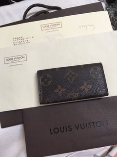 Louis Vuitton LV 路易威登原花老花經典4孔鑰匙包 4 key holder