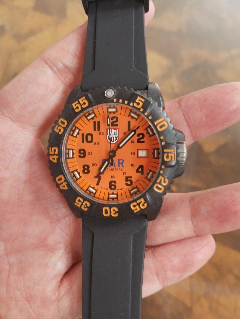 Luminox sar clearance orange