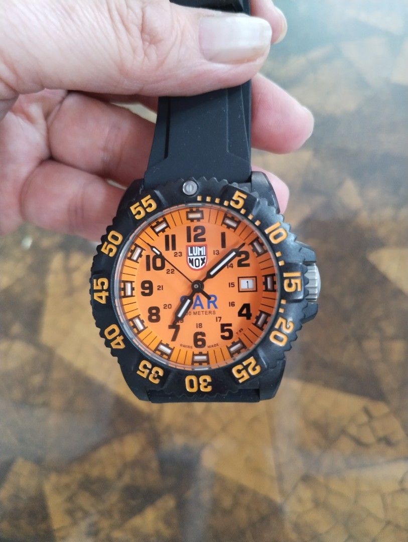 Luminox sar clearance orange