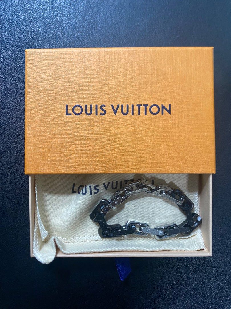 Louis Vuitton Chain Bracelet (Brand New), Luxury, Accessories on Carousell