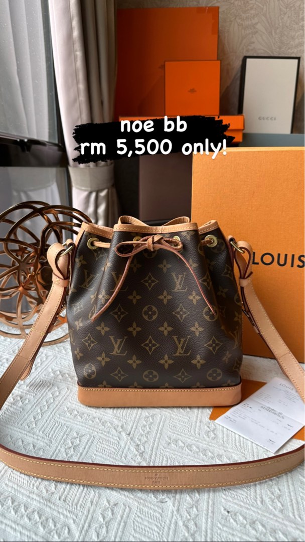 URGENT SALE!!! Authentic LV Noe BB Damier Azur, Luxury, Bags & Wallets on  Carousell