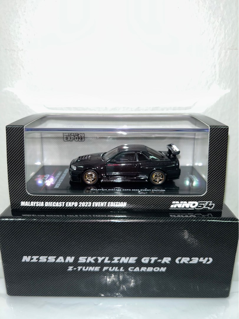 Malaysia Diecast Expo 2023 Inno64 Nissan Skyline GTR R34 ZTune Full