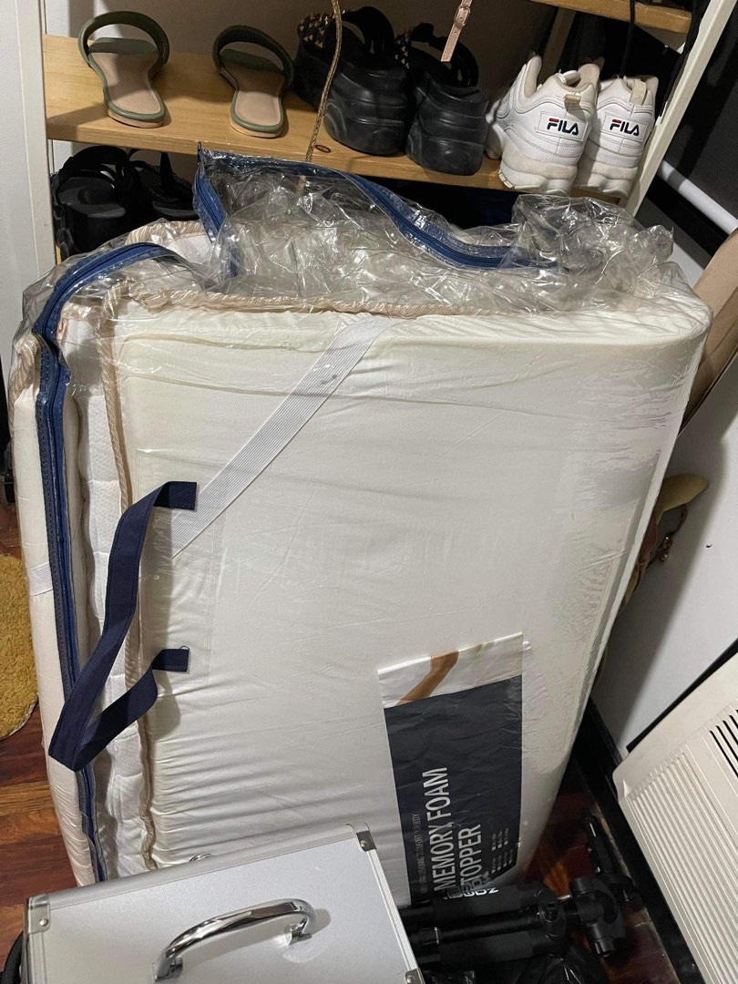 Mandaue Foam Memory Foam Topper 2" Full Double on Carousell