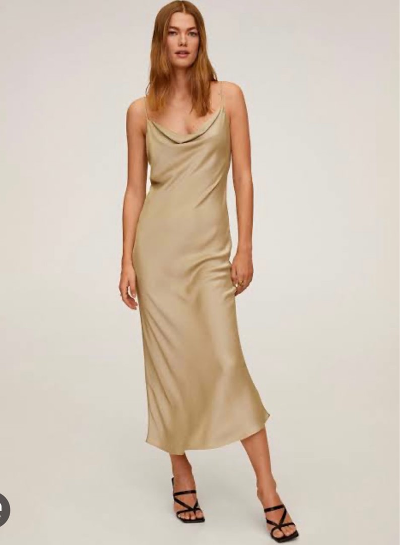 Mango Viscose Slip Dress Women s Fashion Dresses Sets Dresses
