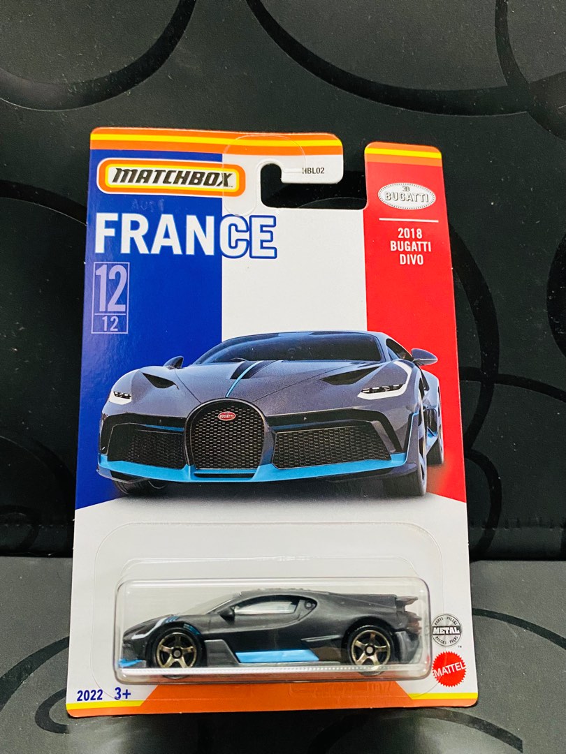 Matchbox Bugatti Divo, Hobbies & Toys, Toys & Games on Carousell