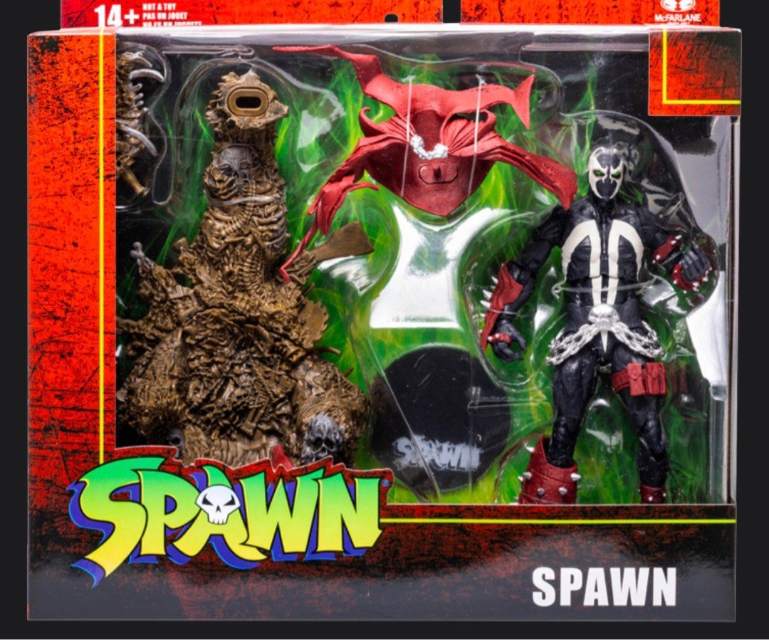 McFarlane Toys - Spawn Deluxe Set She Spawn: Statuetta Action Figure 30 Cm Ultra Articolata Con Armi E Base, Da Collezione (TM90163)