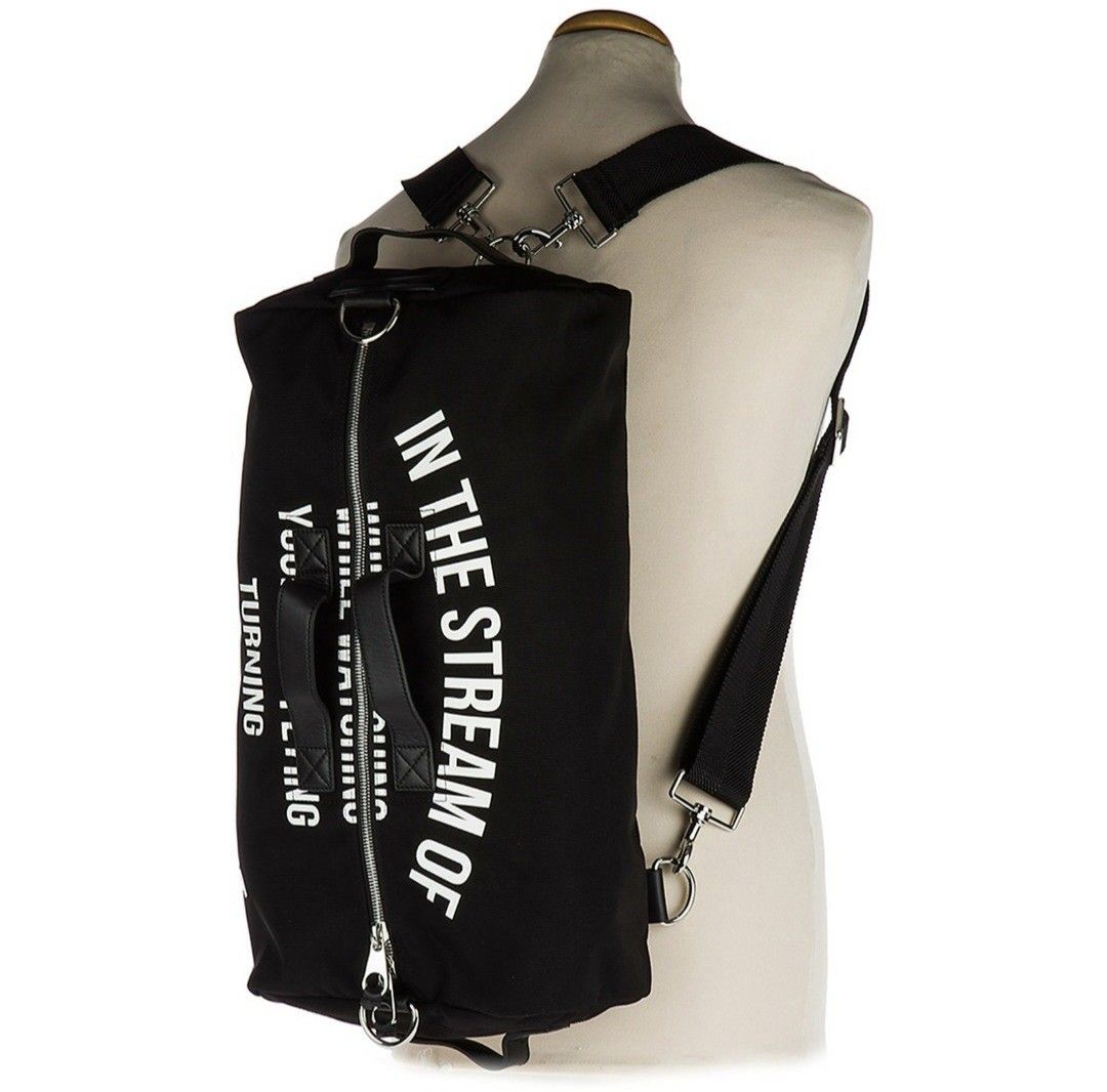 McQ Alexander Mcqueen Black Gym Bag Luxury Bags Wallets on