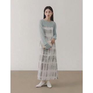 Meier.q暈染綁帶洋裝