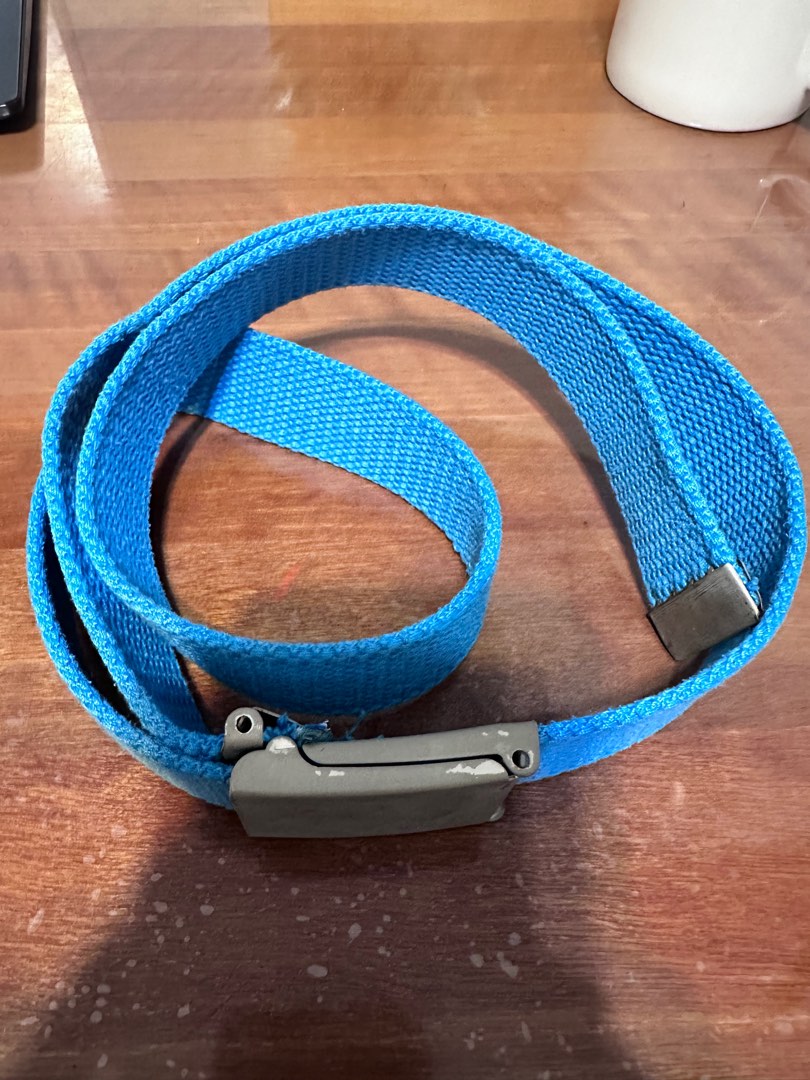 mens blue belt