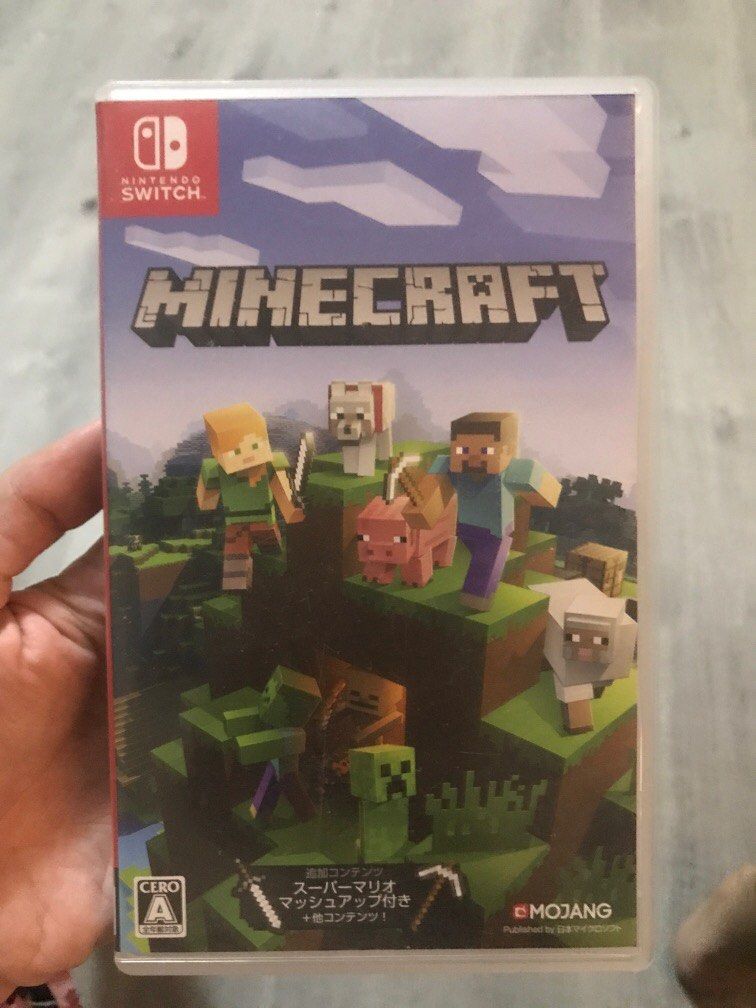 Swich Minecraft Minecraft Nintendo Switch, Video Gaming, Video Games, Nintendo on Carousell
