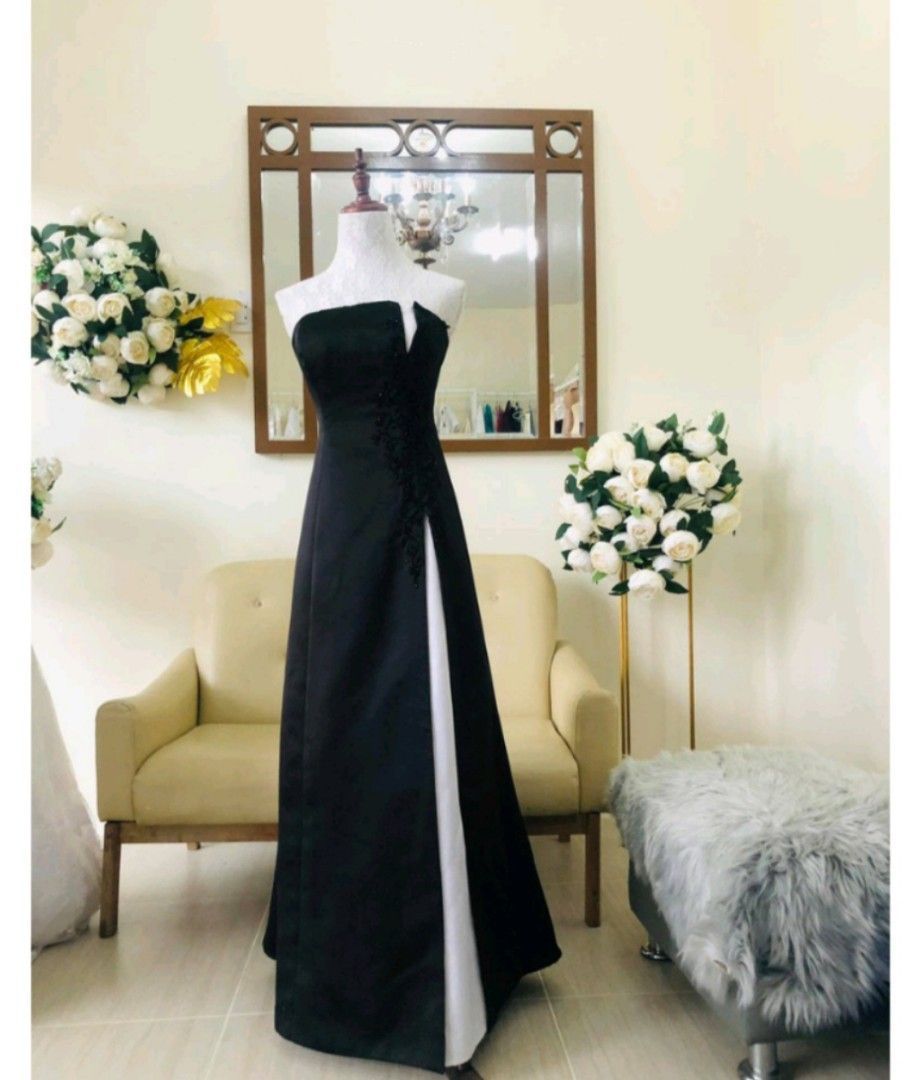 Minimalist formal dress top