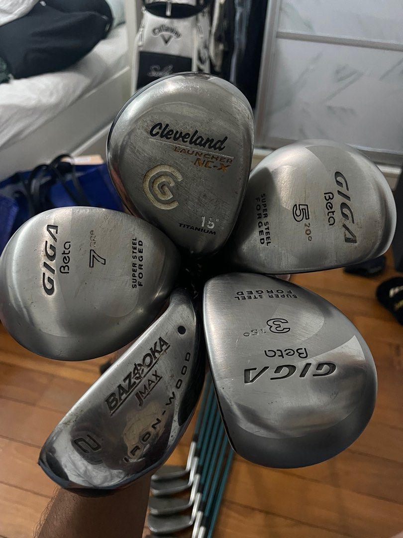 Mizuno Sterling Golf Set FREE ADDITIONAL DRIVER WOOD