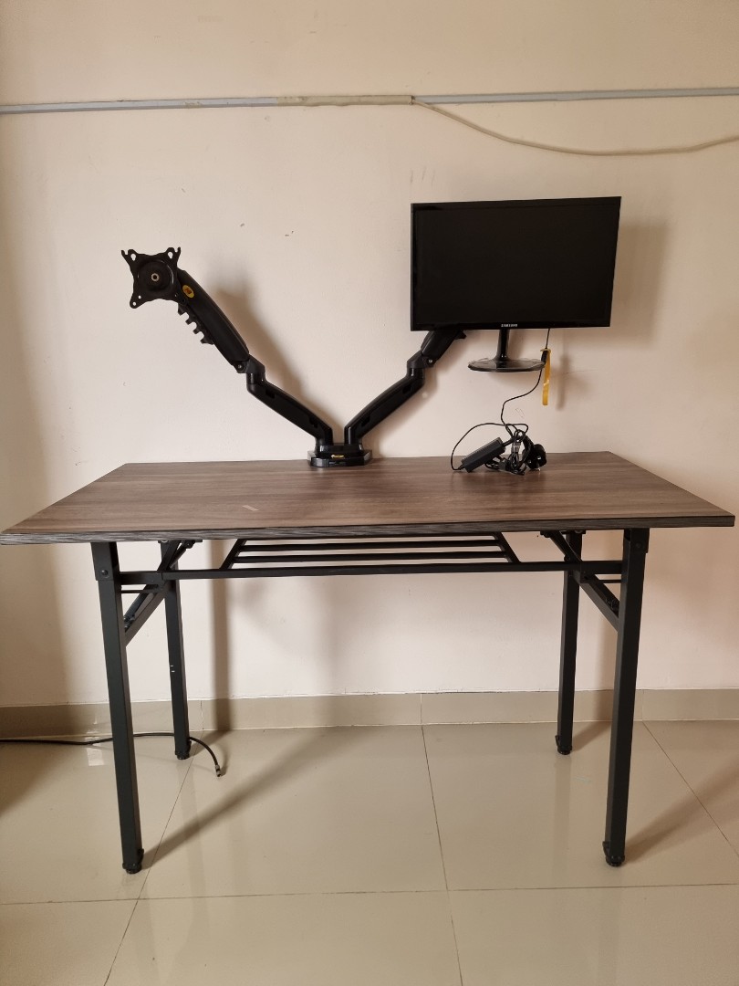 Monitor + Dual Brackets on Carousell