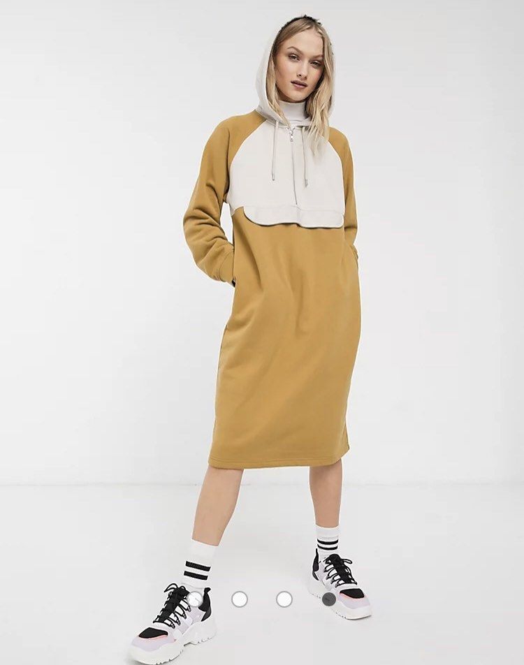 Monki hoodie 2025 dress