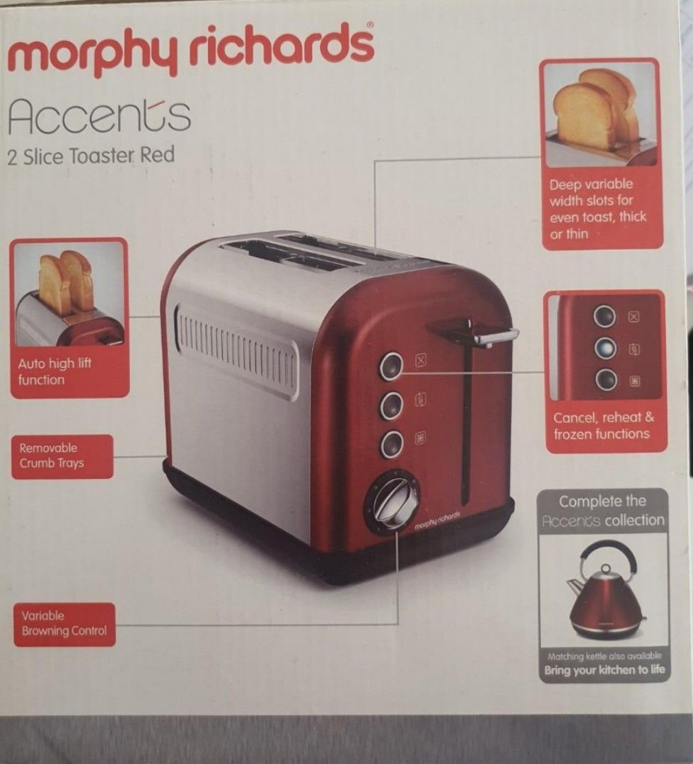 Morphy Richards Toaster, Furniture & Home Living, Kitchenware