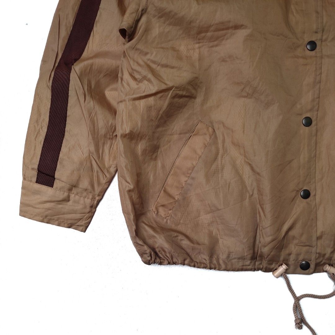 Moschino Coach Jacket Fesyen Wanita Pakaian Wanita Baju Luaran